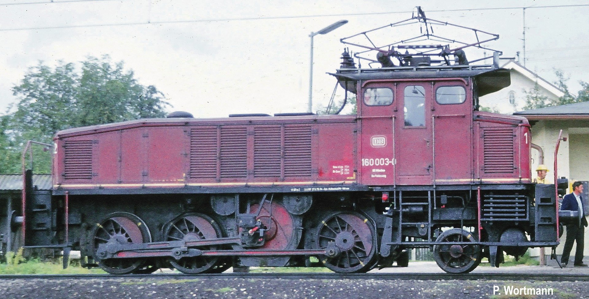 Electric Locomotive Br Red Verschub Lok Db