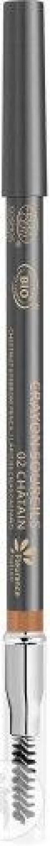 Fleurance Nature eyebrow pencil chestnut brown organic 1.1g