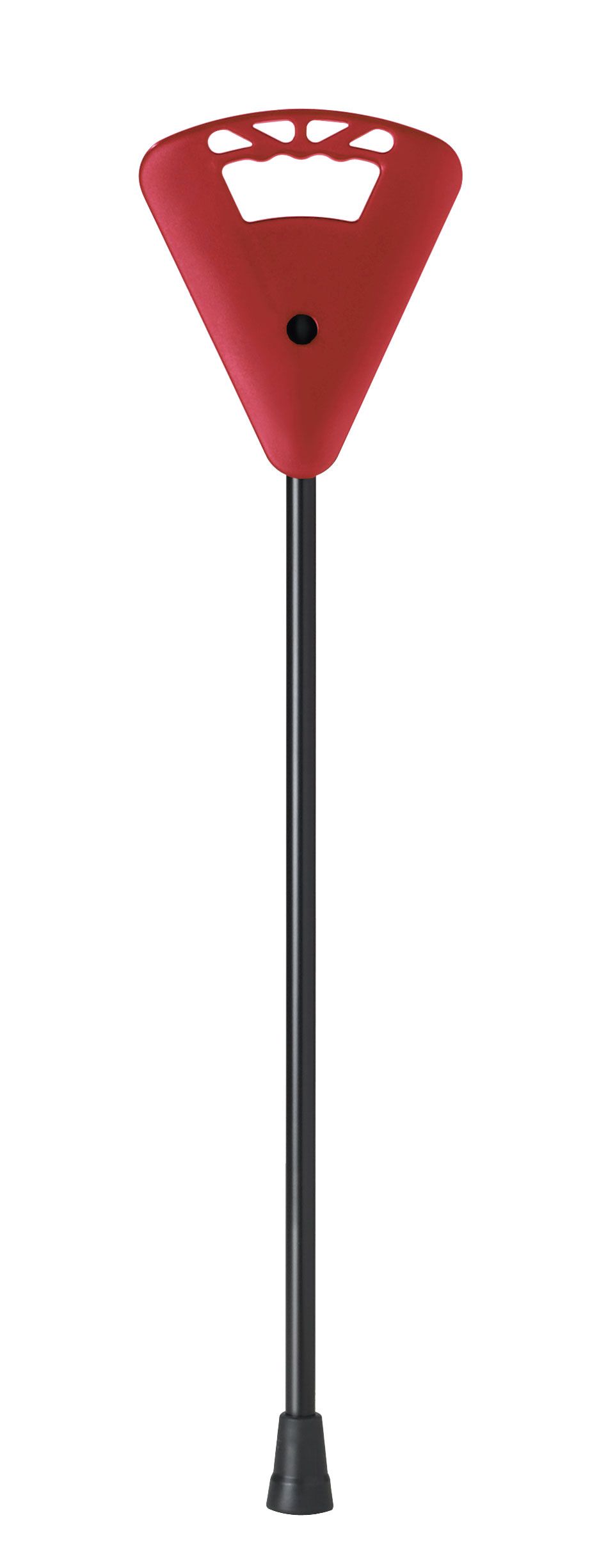 Flipstick walking stick extra long with fold-out seat red