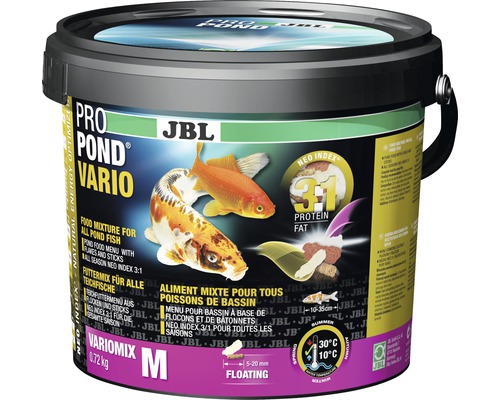 Flake food food mix JBL ProPond Vario size. M 0.72kg