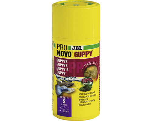 Flake food JBL PRONOVO GUPPY FLAKES size. S 100ml