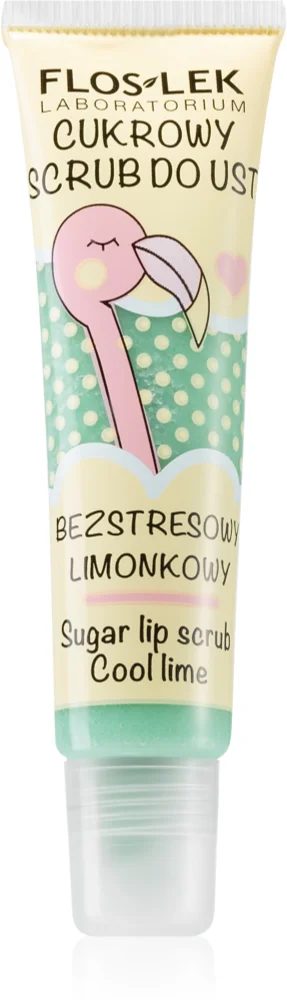 FlosLek Laboratorium Cool Lime Lip Scrub