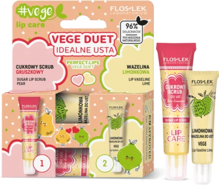 FlosLek Laboratorium Vege Lip Care Perfect Lips Gift Set (for Lips)