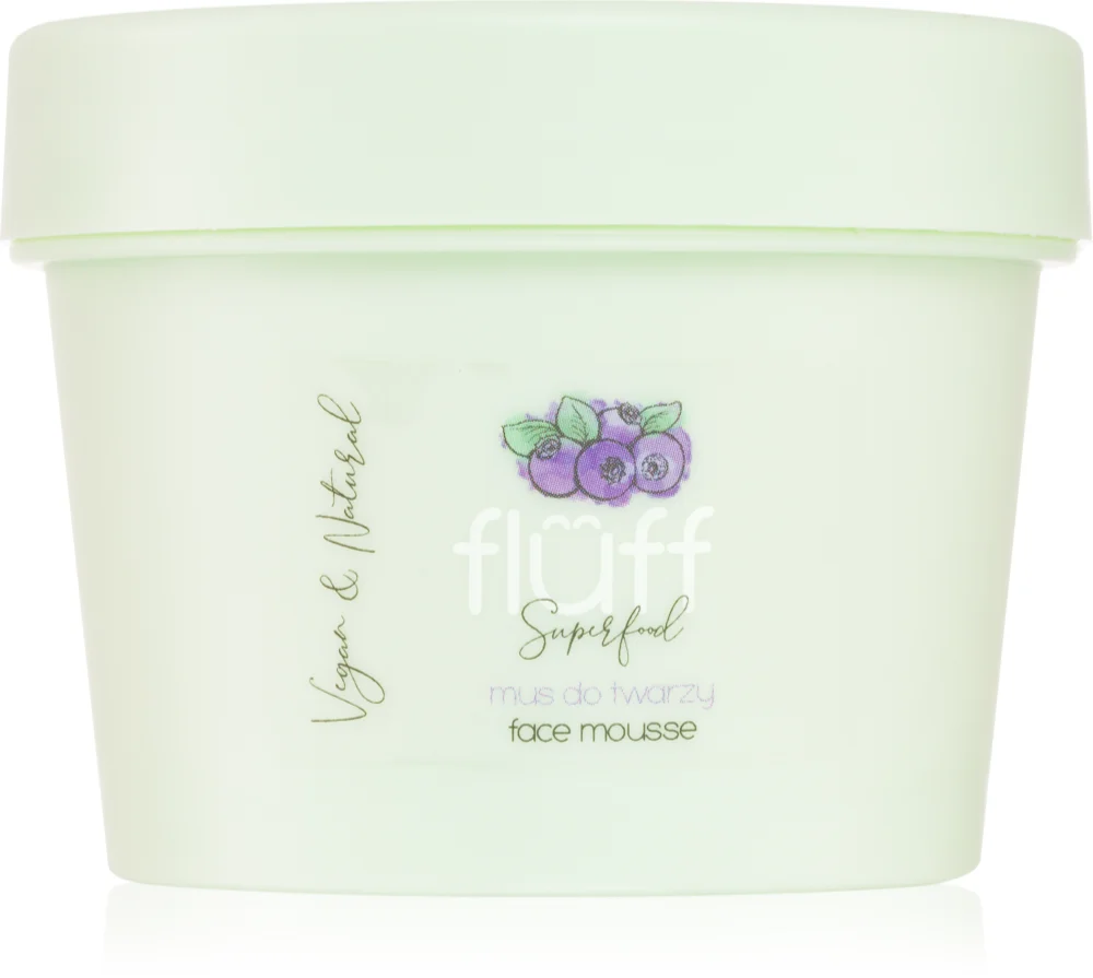 Fluff Superfood cleansing foam for the face