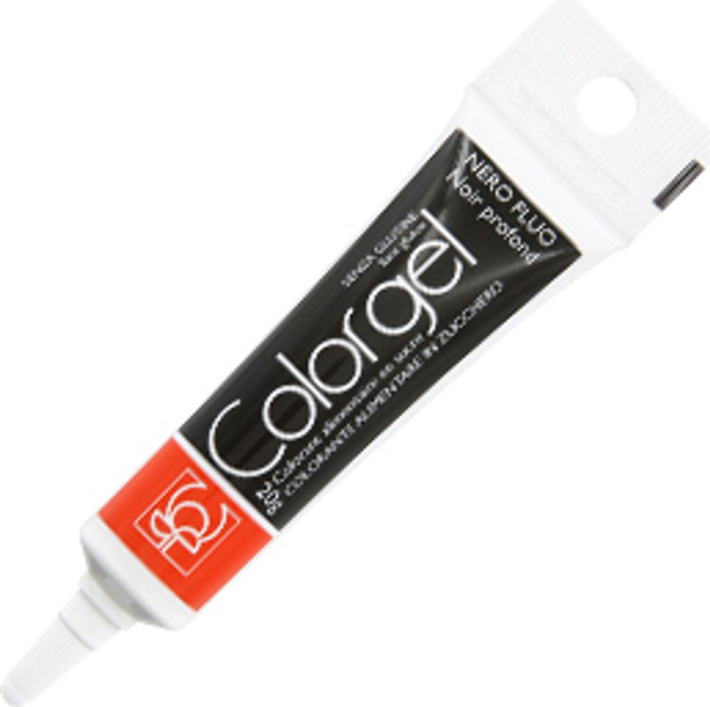 Fluo Black Colorgel Nero Fluo 20g Gel Dye - Modecor