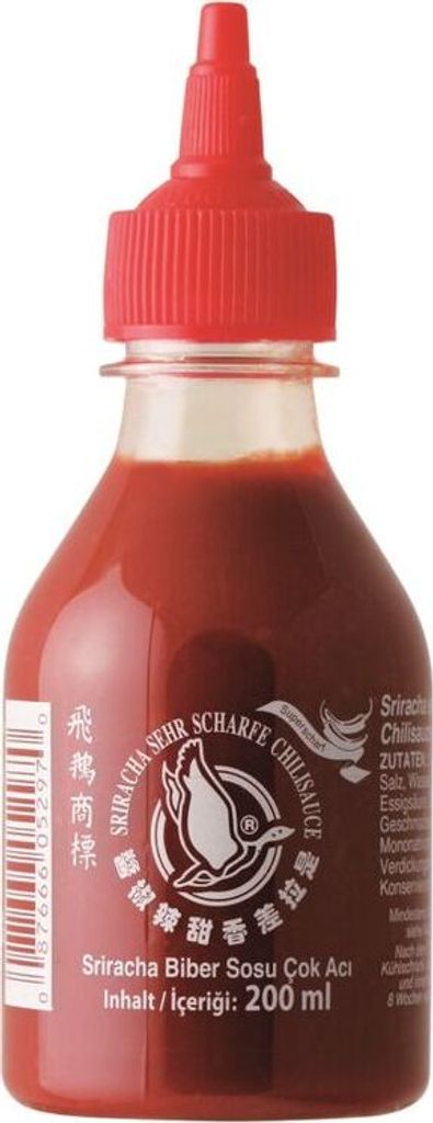 FLYING GOOSE Sriracha 200ml | very hot chili sauce | super hot chili sauce