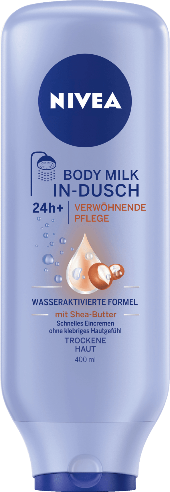 Nivea Body Lotion In-Shower Soft Milk, 400 Ml