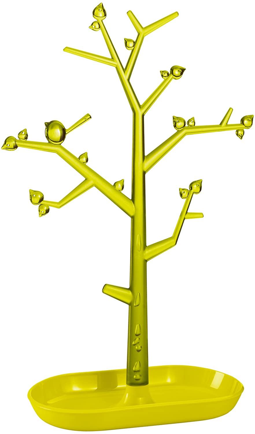 Koziol Pi: P Unisex Jewellery Tree L Transparent Olive 5262105