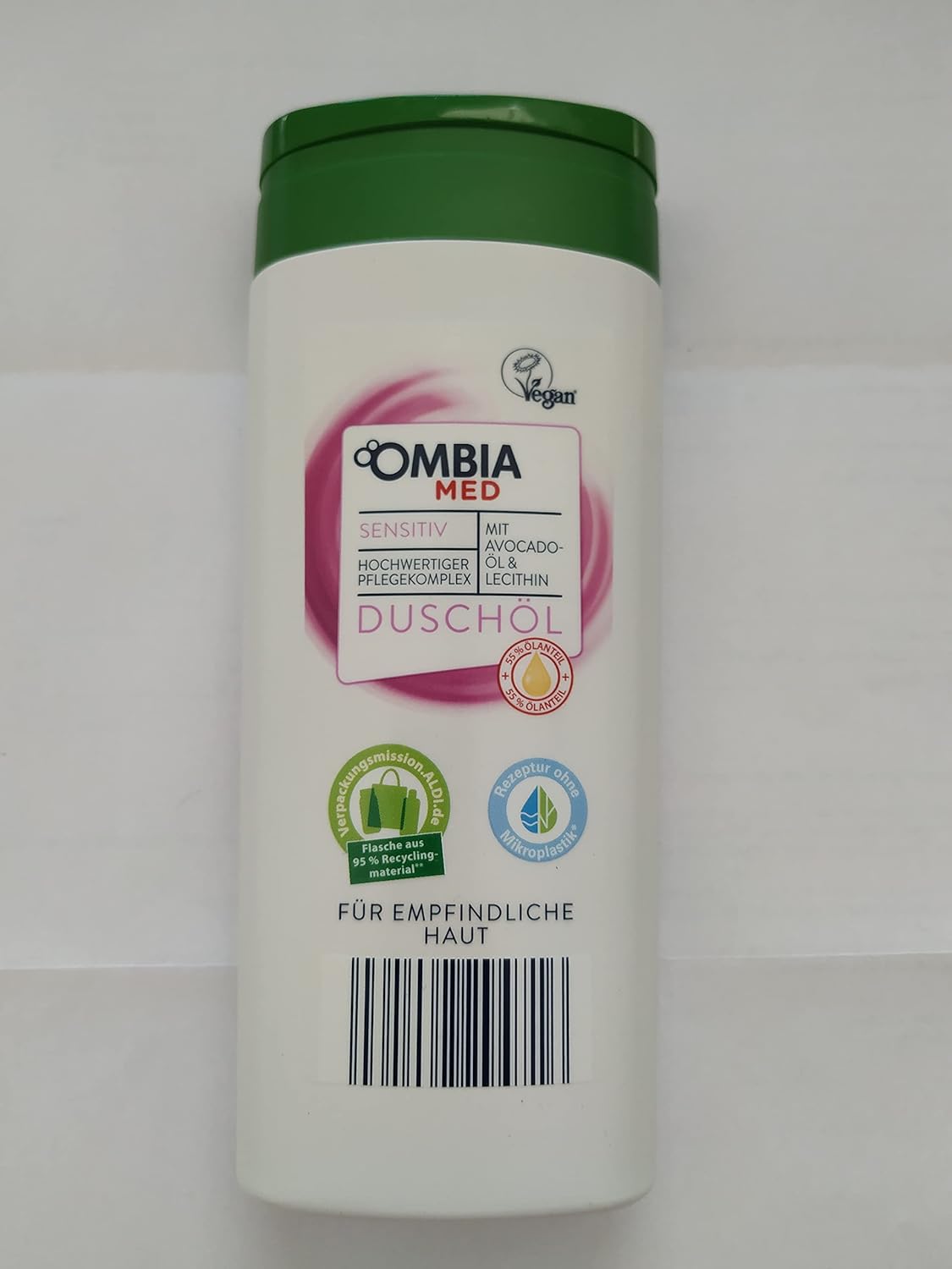 OMBIA med Shower Oil Sensitive with Avocado Oil & Lecithin 250 ml