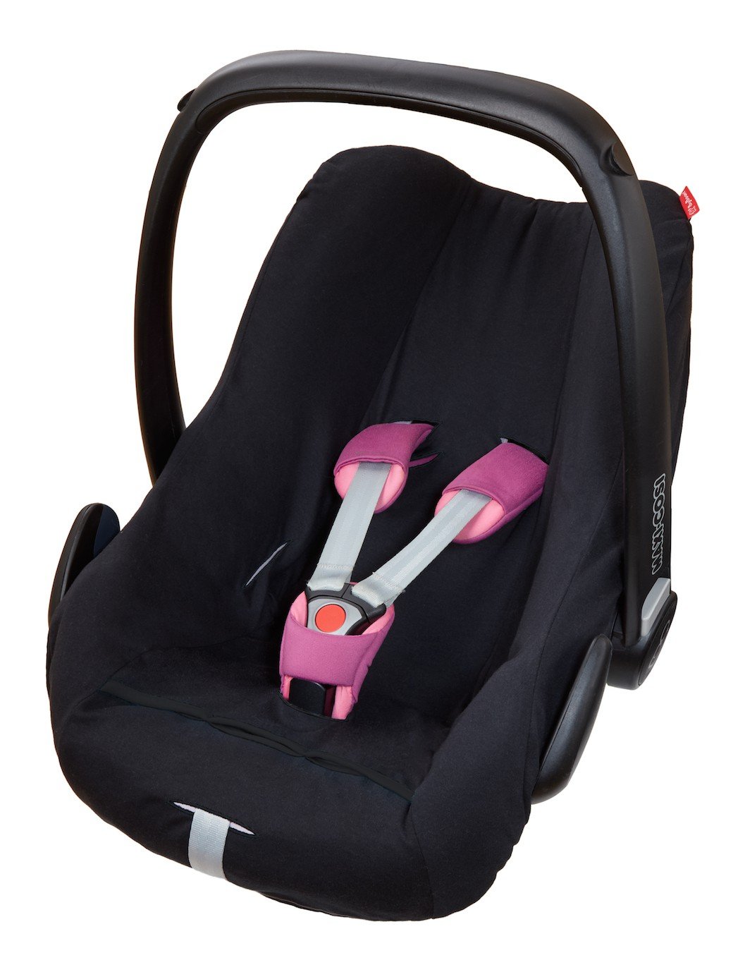 ByBoom – 100% cotton, summer cover, universal cover for baby seat, car seat e.g Maxi Cosi CabrioFix, City, Pebble. Designed in Germany. Made in the EU.