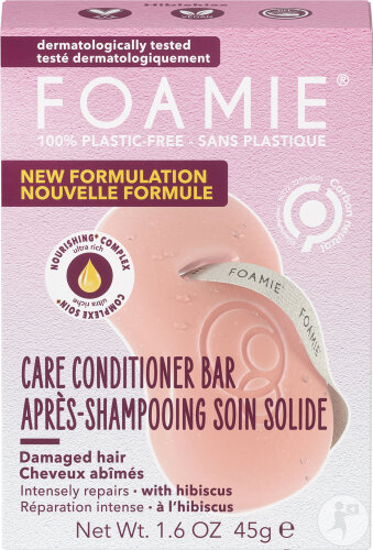 Foamie Solid Hair Conditioner Hibiscus 45g