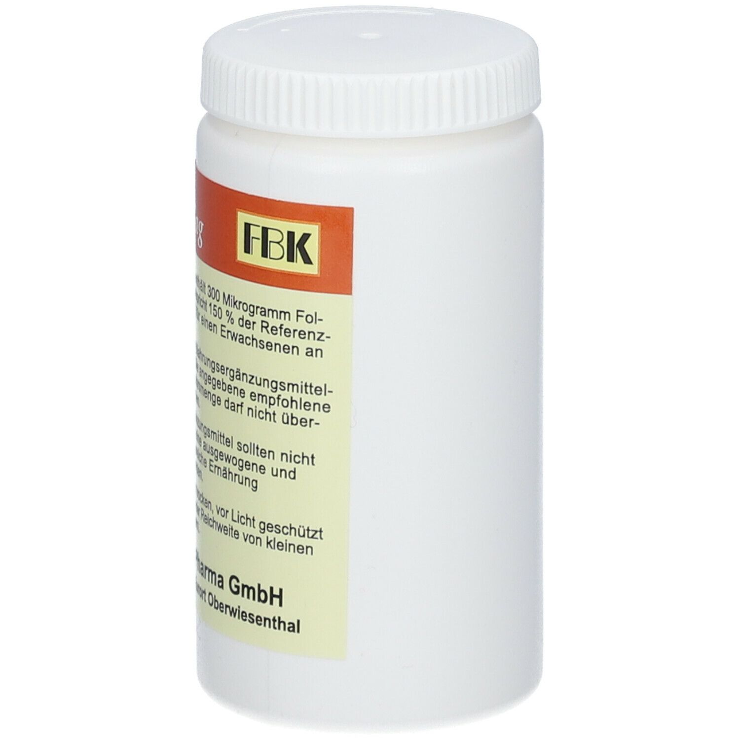 Folic acid 1x 1 per day