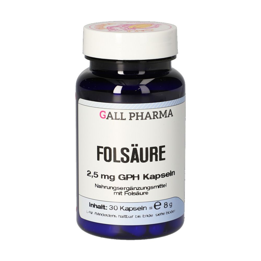 Folic acid 2.5 mg GPH capsules