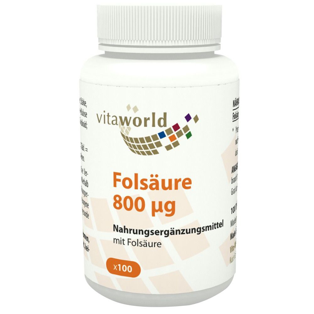 Folic acid 800 µg