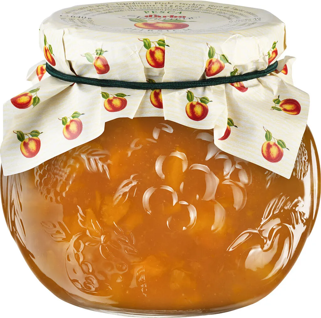 Food-United Aprikosen-KONFITÜRE EXTRA NATURREIN 640g im Dekorglas von DARBO