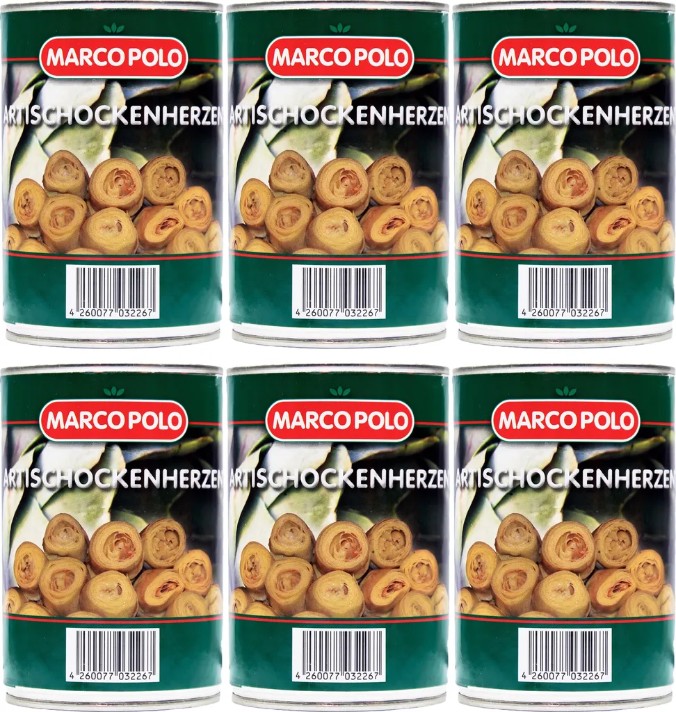 Food-United ARTICHOKE HEARTS pickled canned 6x filling 390g ATG 240g