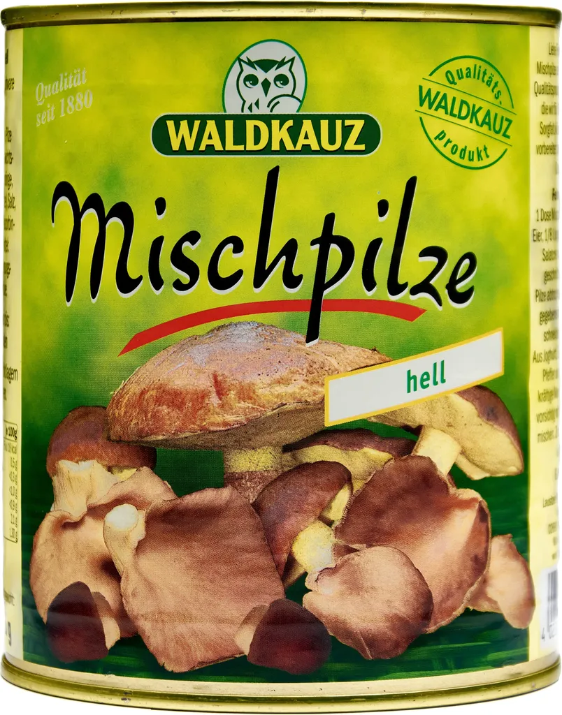 Food-United Mixed Mushrooms Light 1 can Filling 800g ATG 455g aromatic