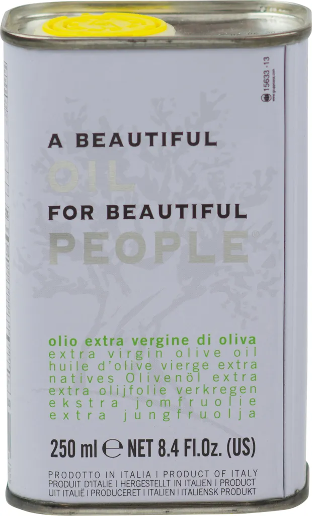 Food-United PREMIUM SPEISEÖL Ölivenöl aus Italien 250ml, italienisches Olivenöl extra nativ vergine kaltgepresst mit nur 0,8 % Säure “A Beautiful Oil For Beautiful People” von TERRE FRANCESCANE