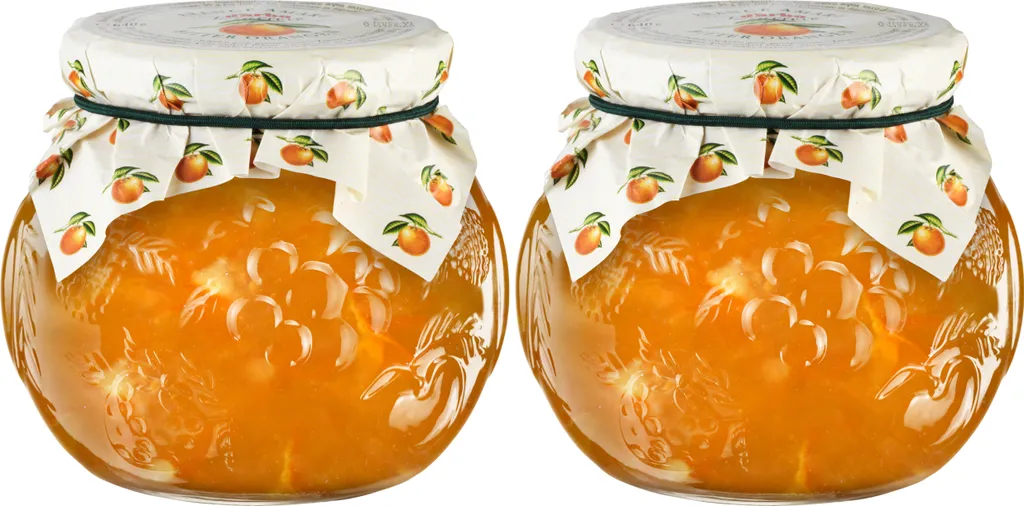 Food-United SEVILLE BITTER ORANGEN MARMELADE 2x 640g Dekorglas von DARBO