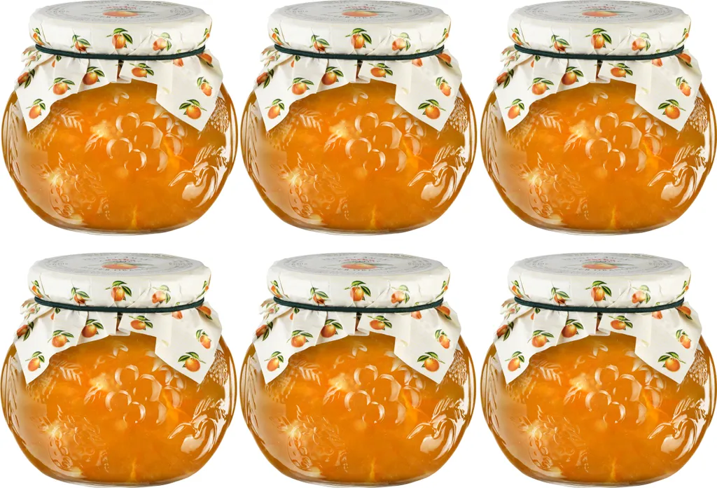 Food-United SEVILLE BITTER ORANGEN MARMELADE 6x 640g Dekorglas von DARBO