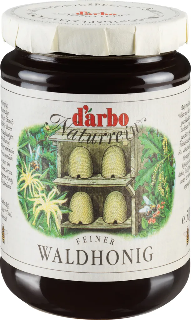 Food-United WALD- und BLÜTEN-HONIG naturbelassen 500g Glas DARBO