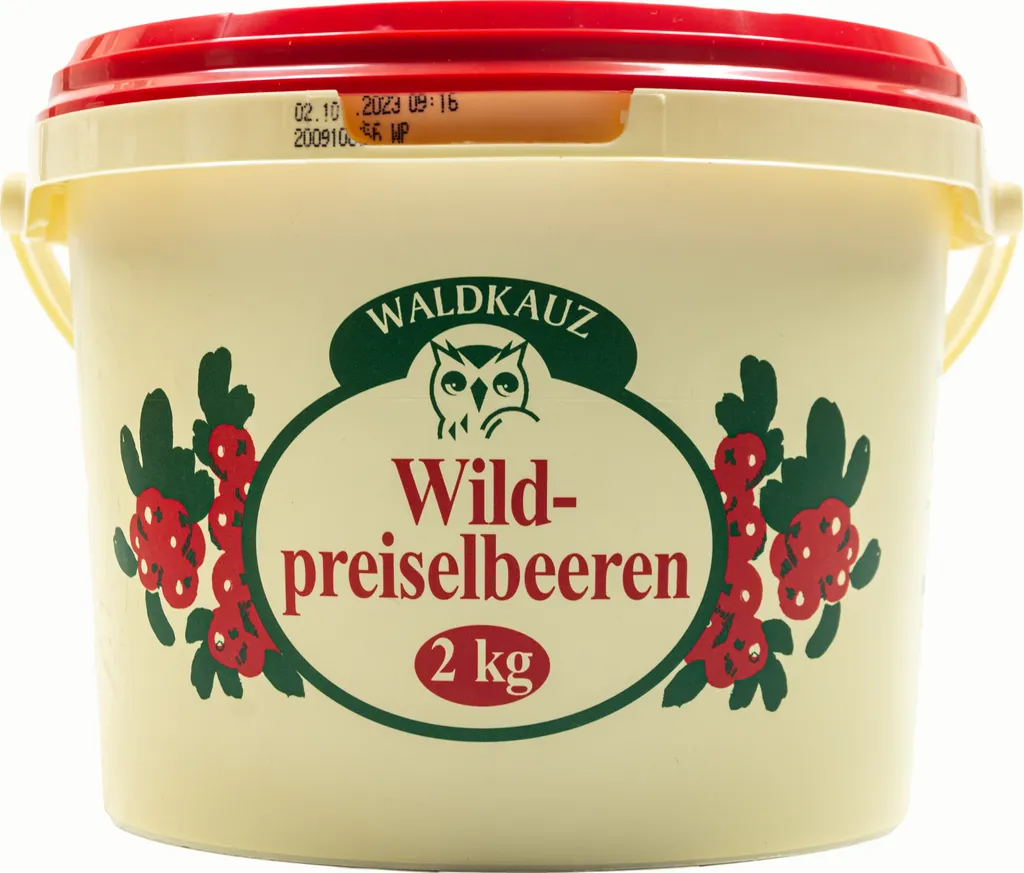 Food-United Wild Cranberries 2000g deliciously tart, fruity, spicy, sweet
