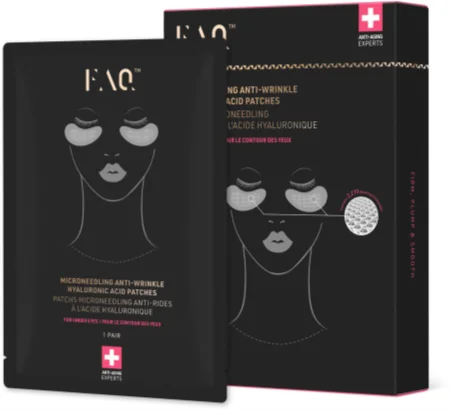 FOREO FAQ™ Microneedling Anti-Wrinkle Anti-wrinkle pads for the eye area with hyaluronic acid