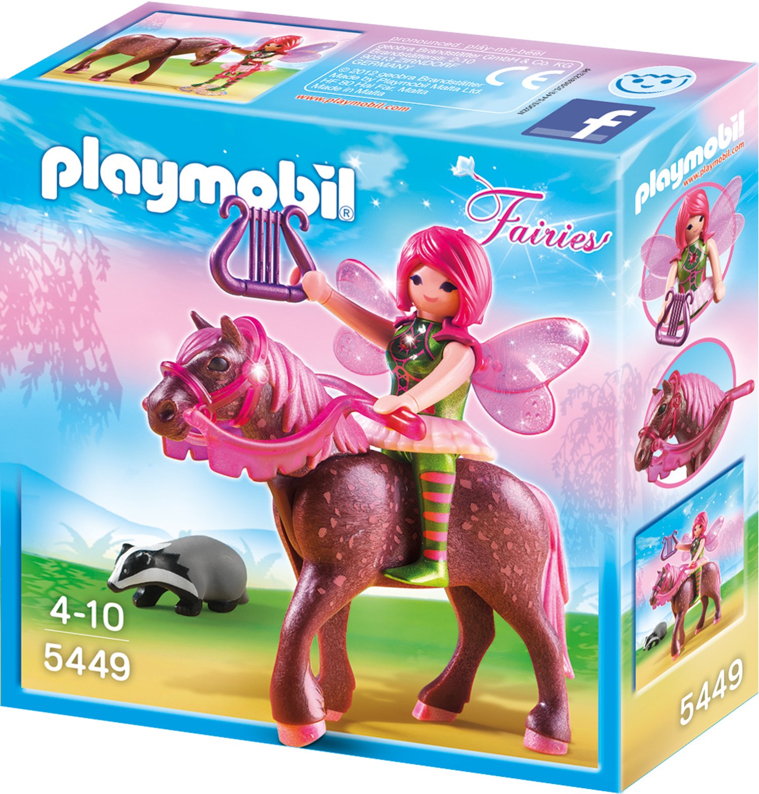 Playmobil Forest Fairy Surya With Horse