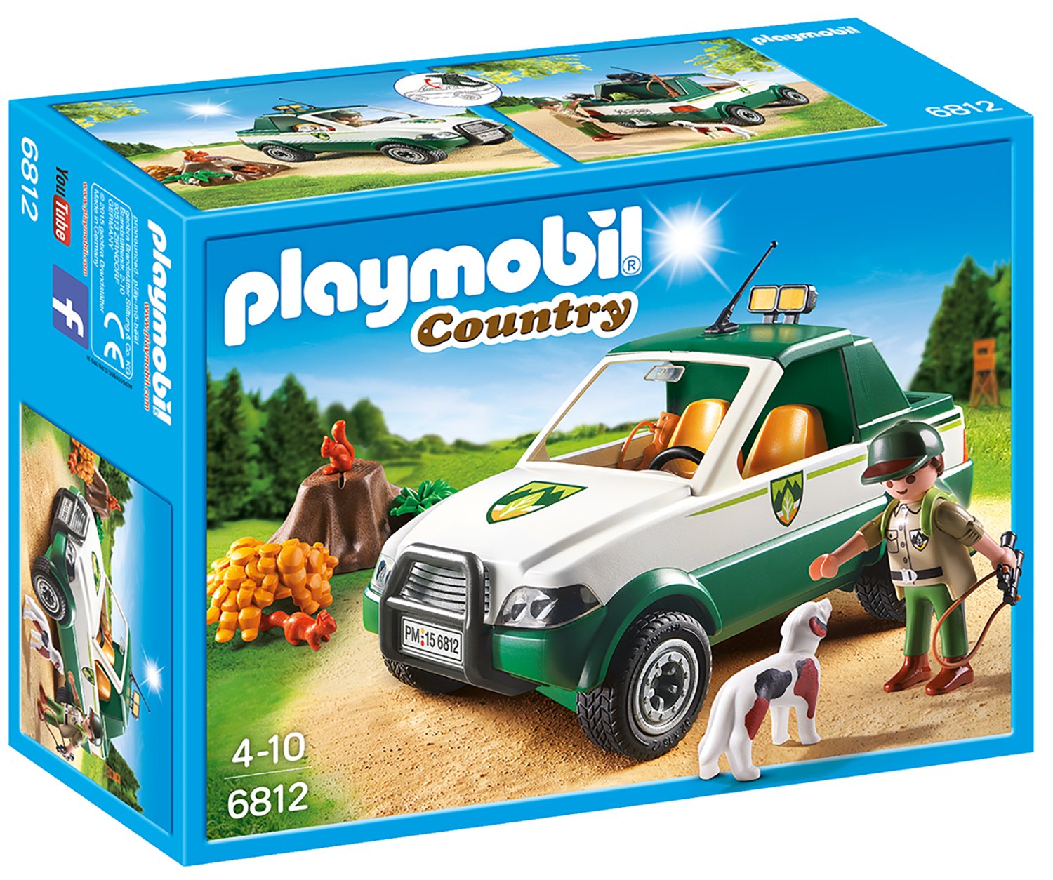Playmobil Forester With Pickup Truck
