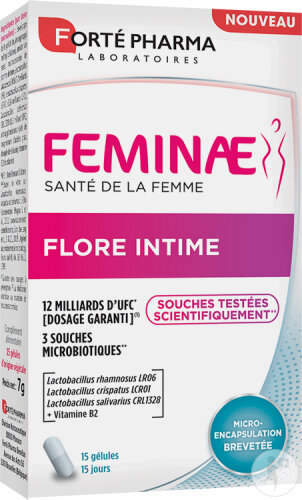 Forté Pharma Feminae Health Woman Dietary Supplement Intimate Flora 15 capsules