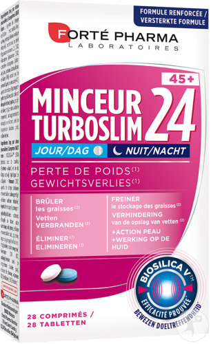 Forté Pharma Turboslim 24 day/night 45+ 28 tablets