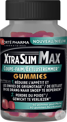 Forté Pharma Xtra Slim Max 24 Gummies Appetite Suppressant 60 Gummies