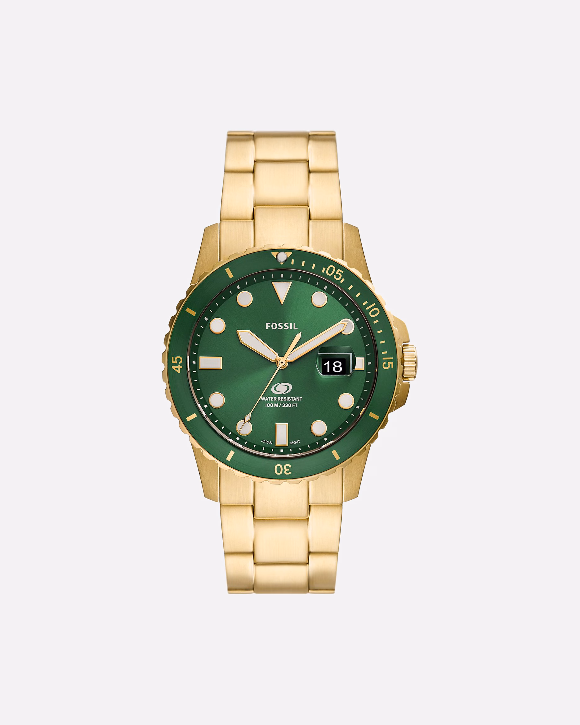 Fossil watch men's watch stainless steel