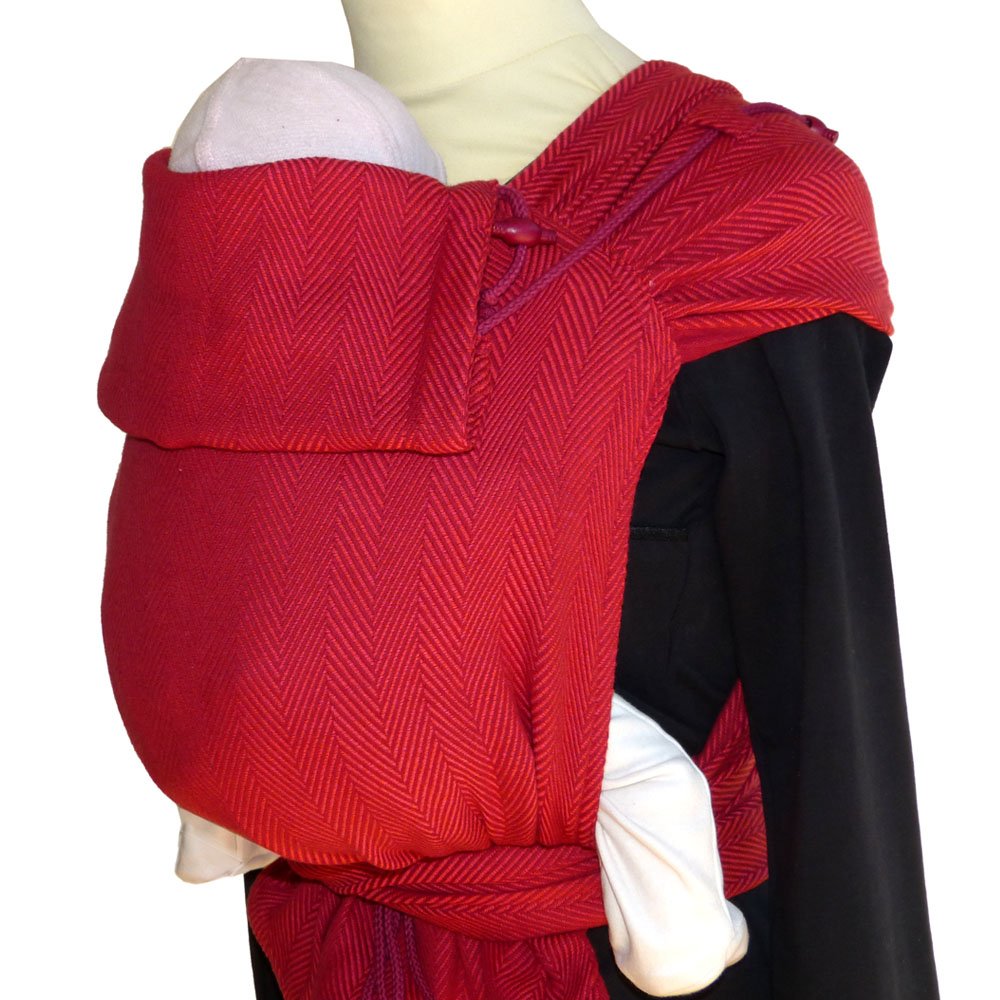 Didymos 76780 Didy Tai, Model Lisca Baby Carrier, Red