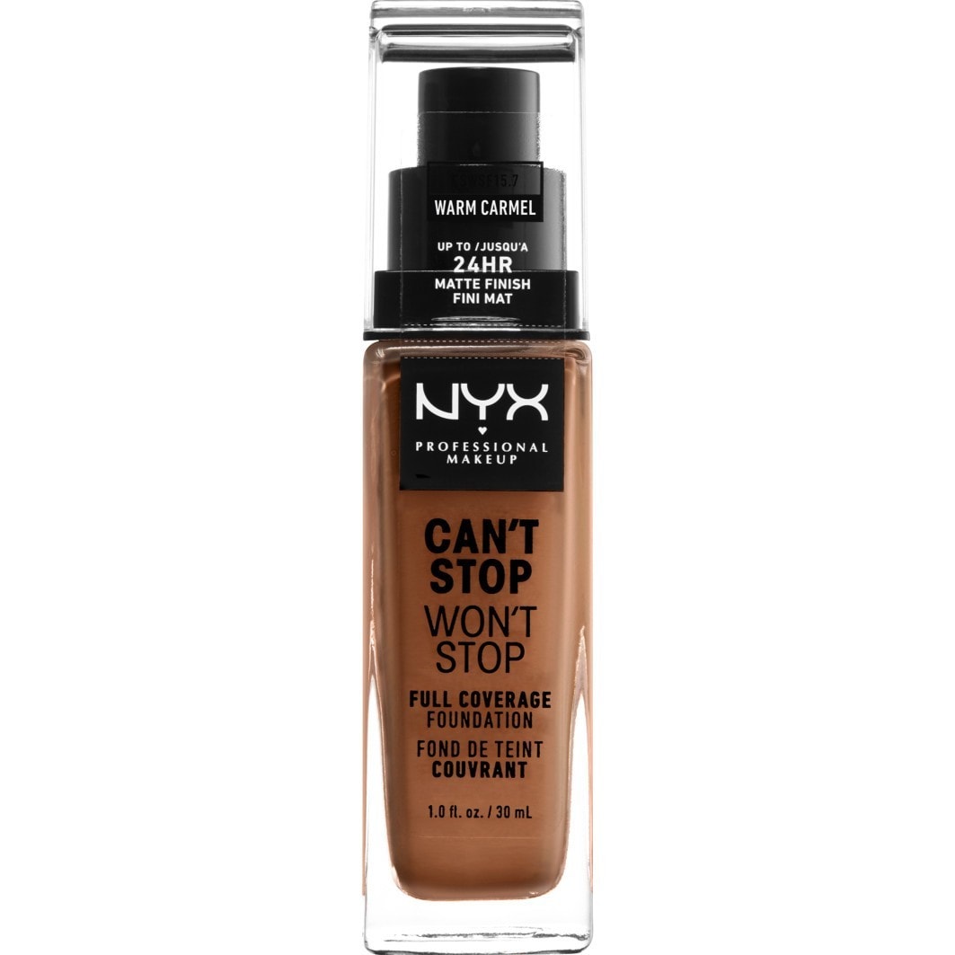 NYX PROFESSIONAL MAKEUP Can't Stop Won't Stop 24-Hour, No. 15.7 - Warm Caramel