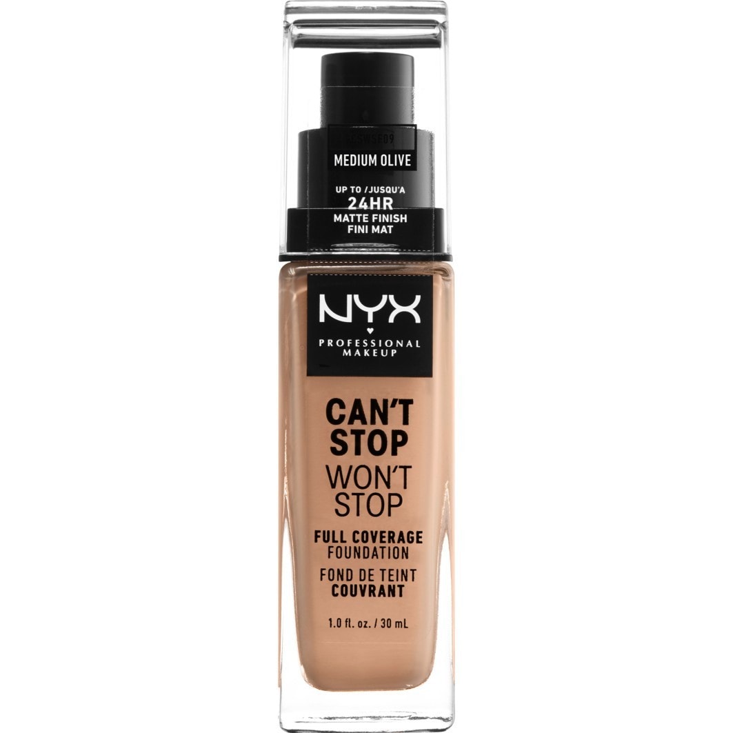 NYX PROFESSIONAL MAKEUP Can't Stop Won't Stop 24-Hour, No. 9 - Medium Olive
