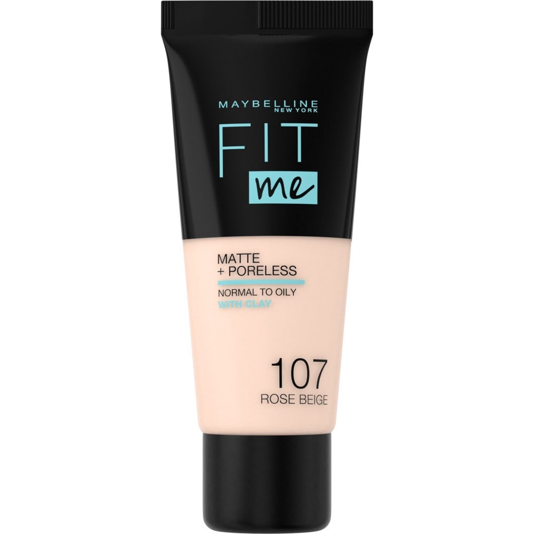 Maybelline Fit Me Matte & Poreless, No. 107 - Rose Beige