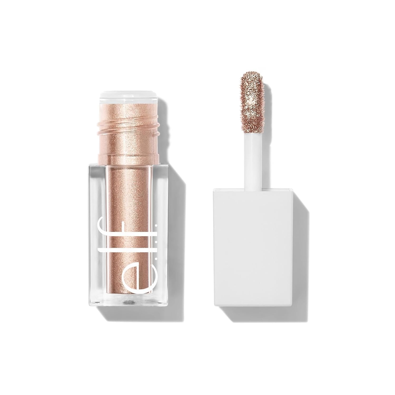 eleven. Liquid Metallic Eyeshadow, Eyeshadow with Metallic Finish, Long-Lasting Gel Based Formula, Quick Drying, Vegan & Cruelty Free, Moon, 3 ml