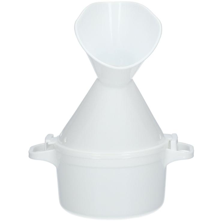FRANK® inhaler made of white plastic