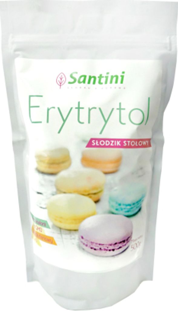 FRANZÖSISCHES GLUTENFREIES ERYTHRIT 500 g (BEUTEL) - SANTINI