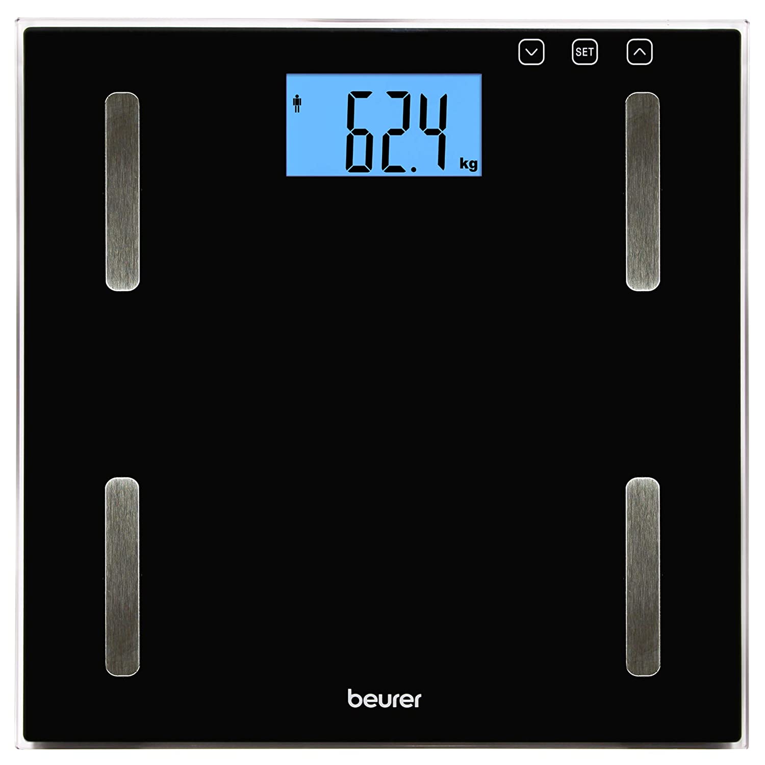 Beurer BF-179 1550 g Glass Digital Diagnostic Scales Black