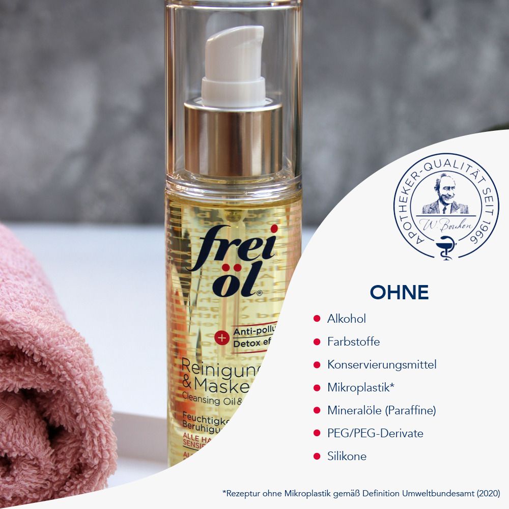 frei öl® ReinigungsÖl & Maske