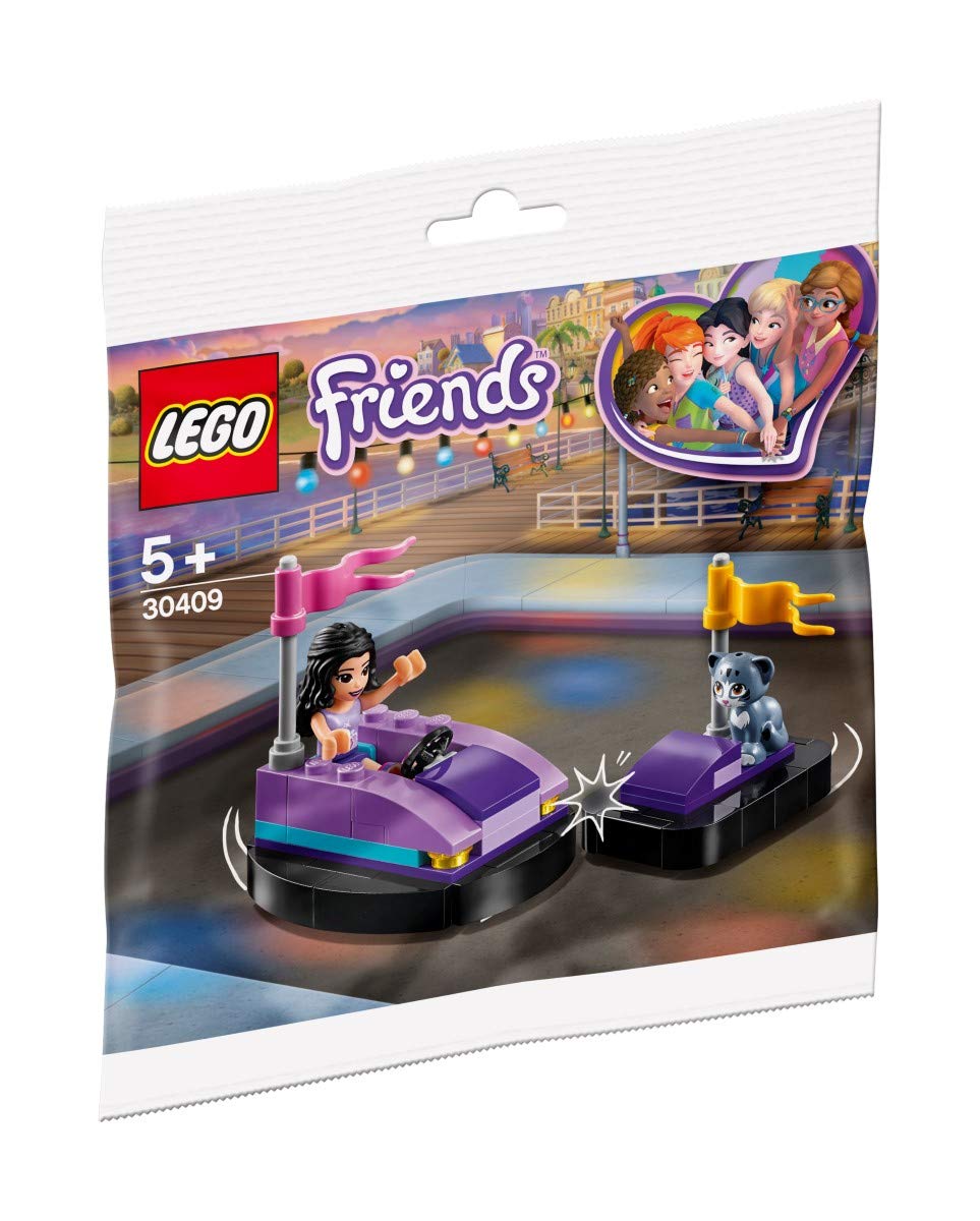 Friends Lego 30409 Emma With Cat And 2 Bumper Cars (Car In The Car Scooter)