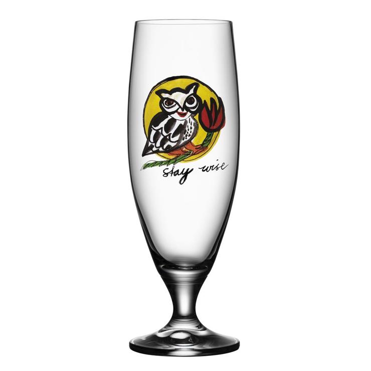 Kosta Boda Friendship Beer Glass