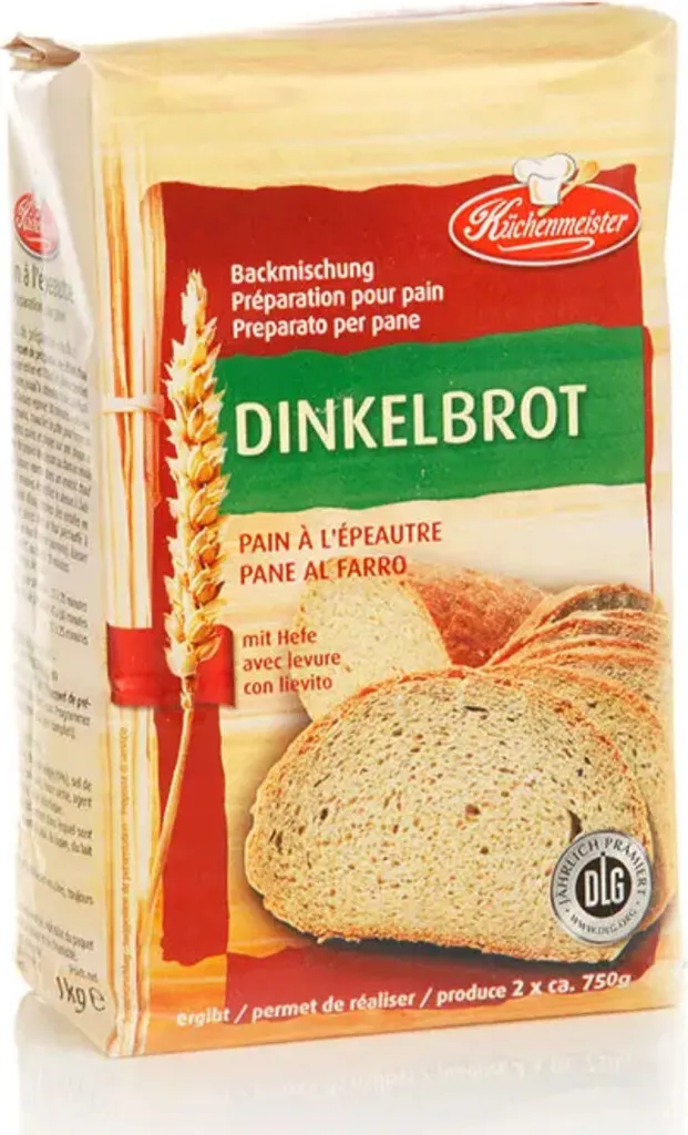Friesinger Mühle Küchenmeister Spelt Bread Baking Mix 1000g