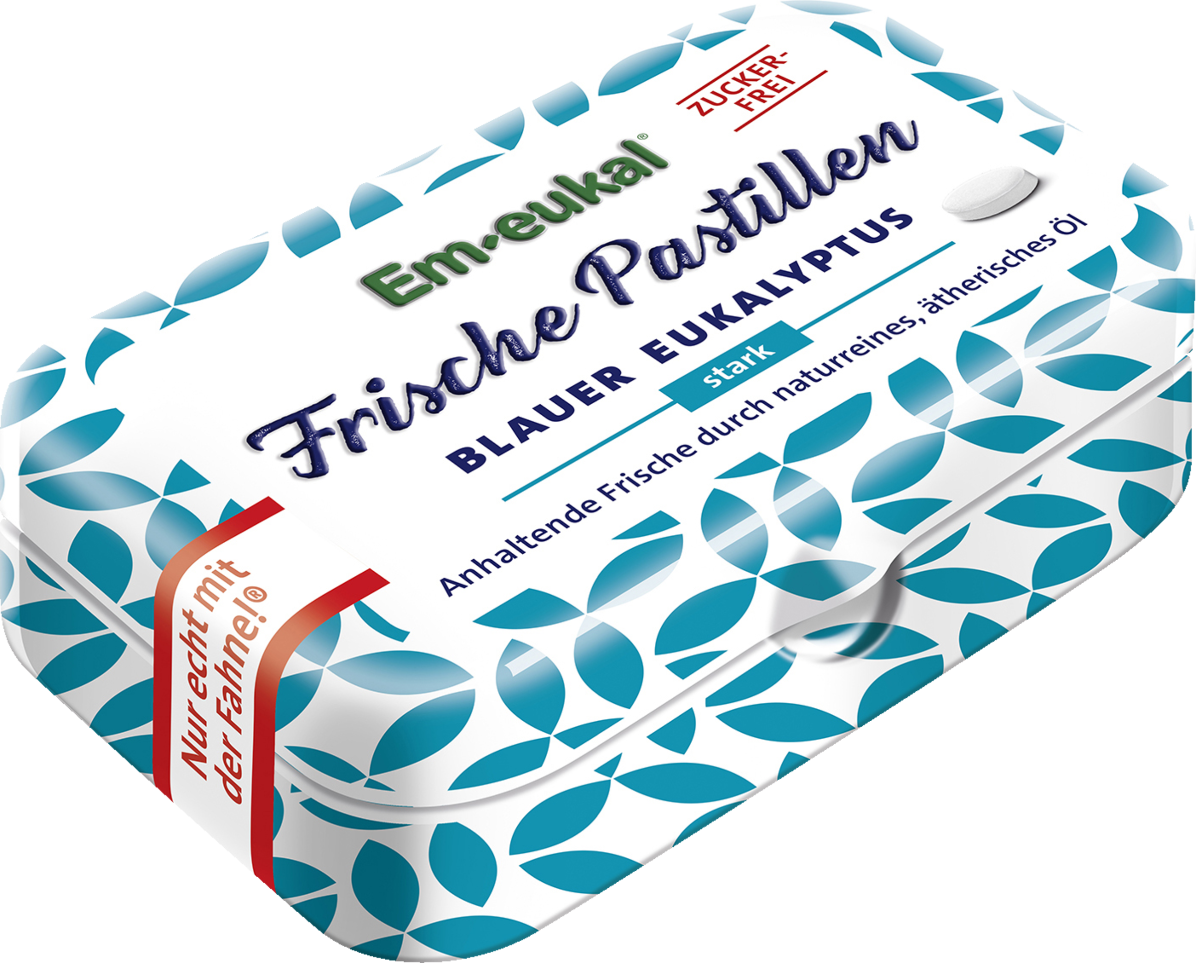Fresh pastilles of blue eucalyptus
