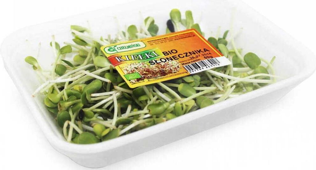 FRESH SUNFLOWER SPROUTS (approx. 50 g)