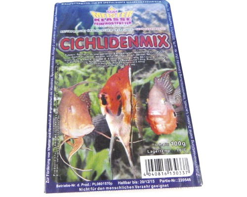 Frozen food POSEIDON cichlid mix 100 g
