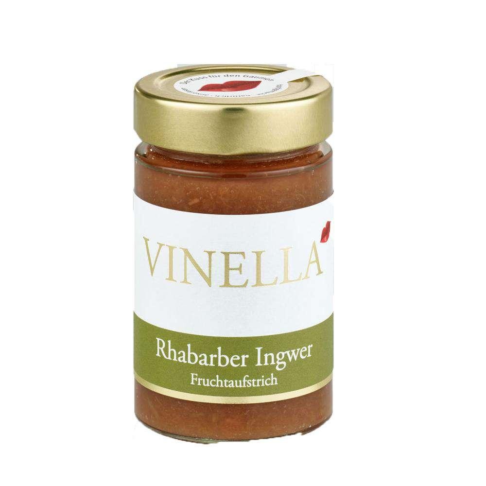 Fruit spread, rhubarb-ginger