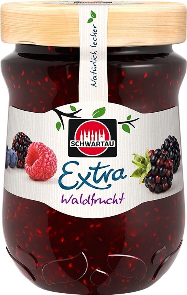 Fruchtaufstrich EXTRA Waldfrucht von Schwartau, 340g